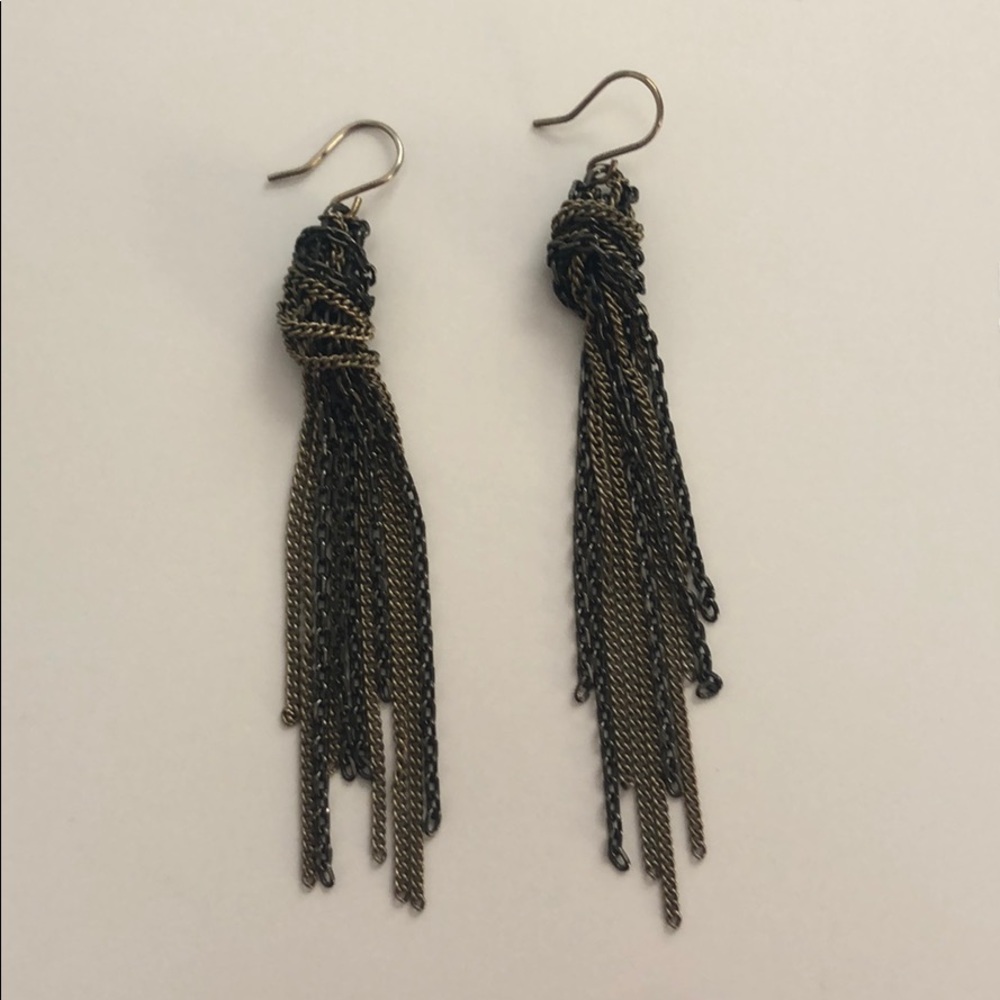 {Express} Tassle Dangle Earrings